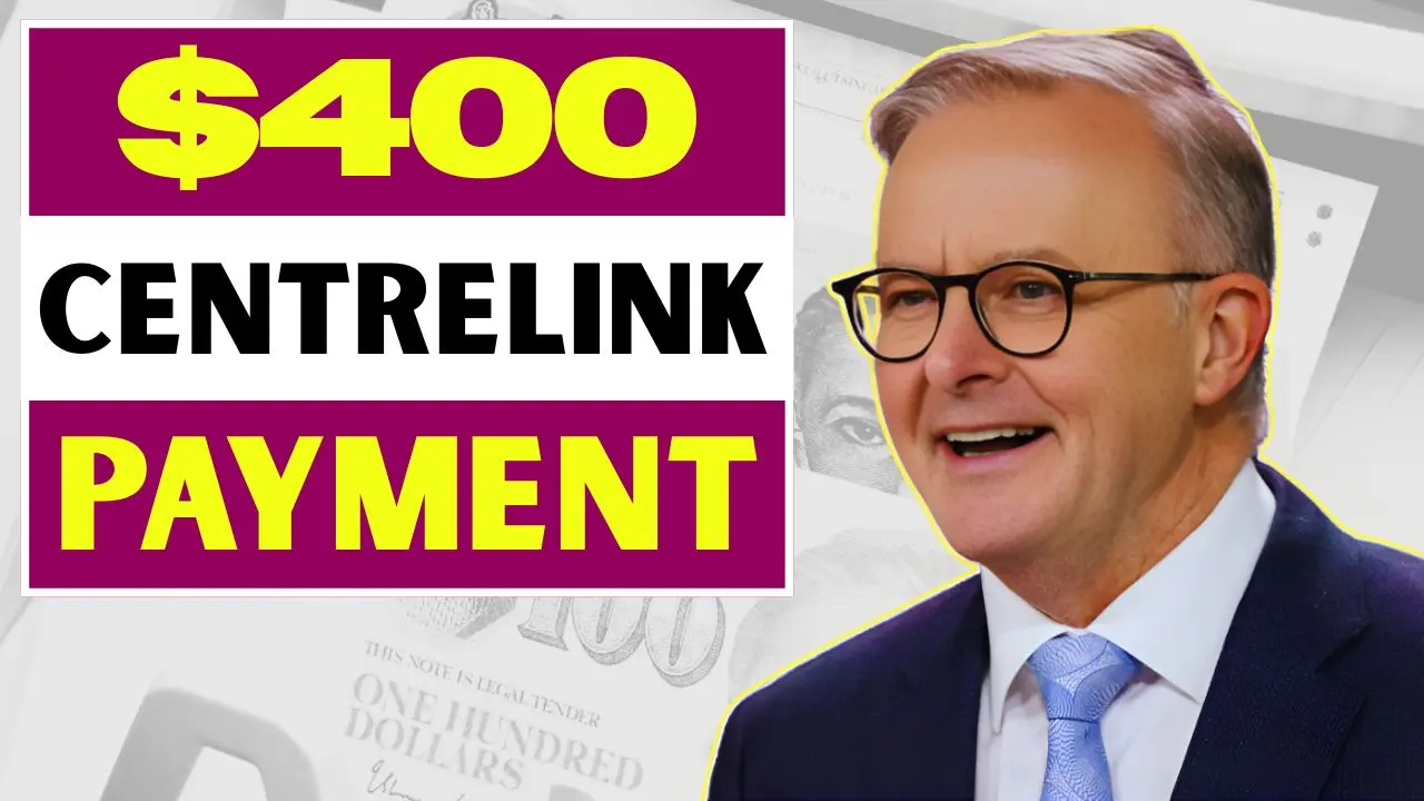 Australia 400 Centrelink Payment 1