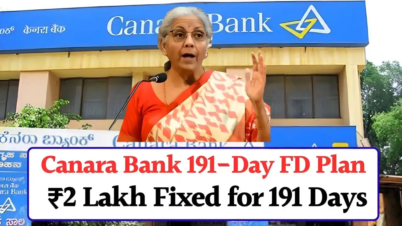 Canara Bank 191 Day FD 2025