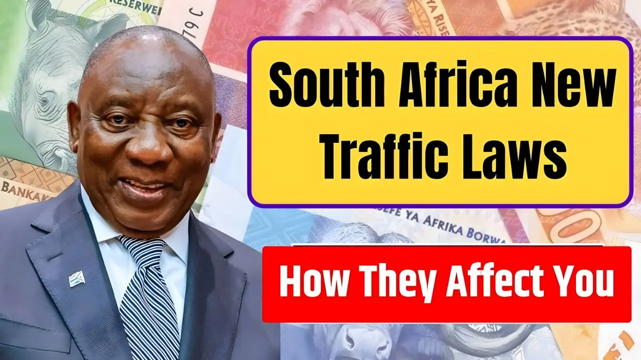 New Driving Laws in South Africa October