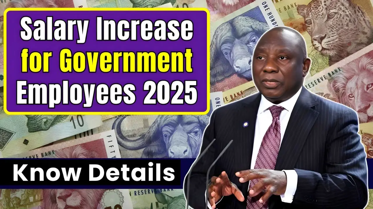 South Africa Government Salary Increase 2025