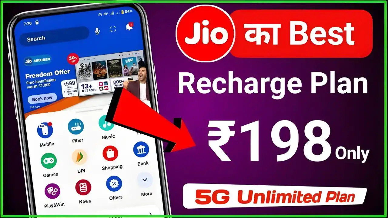 recharge plan at Rs 198
